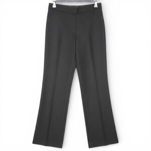 Talbots Size 12 Heritage Side Zip High Rise Polyester Wide Leg Pant